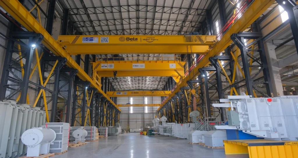 Beta Enerji guc trafo uretim alan